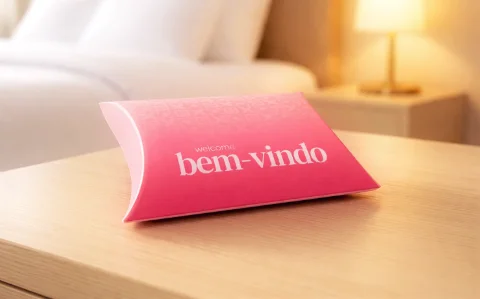 Coffret Bem-vindo Yumea Gift Hotel Welcome Guest Hóspede Experience Experiencia